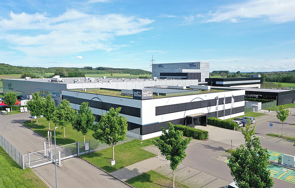 Hauff-Technik Firmengebäude in Hermaringen