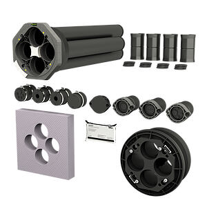 Multi-line building package - for buildings with a basement