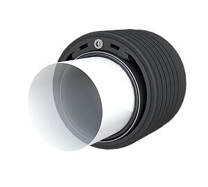 Radialspannring-Tülle - Kabelabdichtung mit Elastomer-Schrumpftechnik