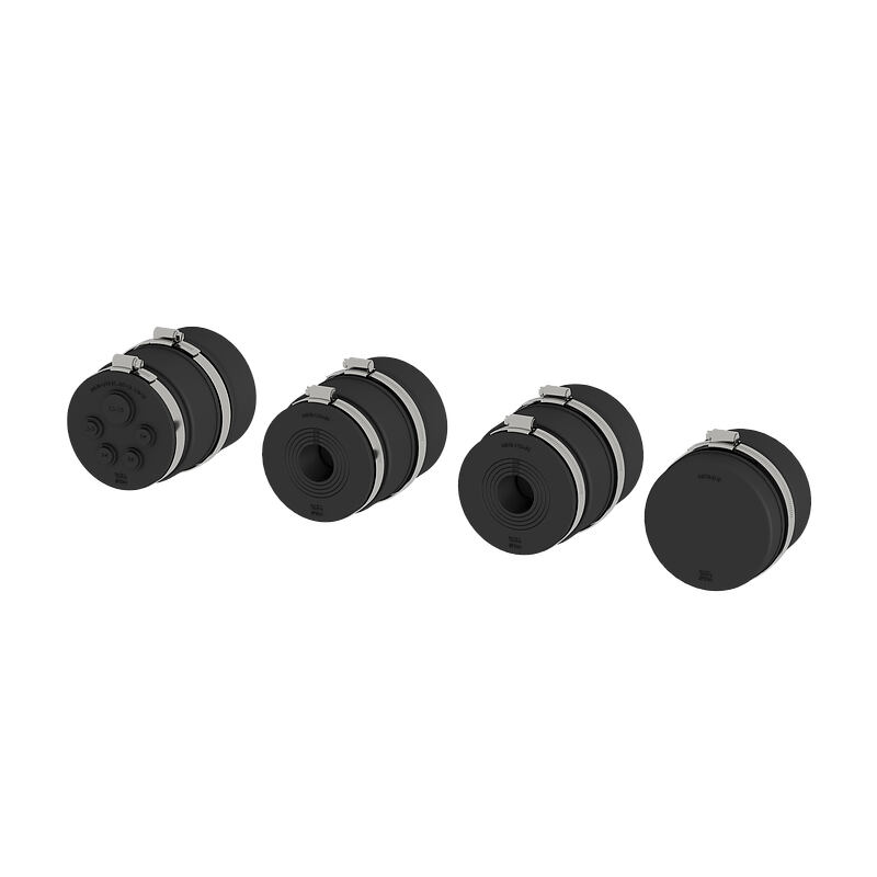 Sleeve cap set - for multi-line building entry systems